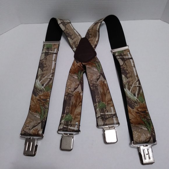 Carhartt Accessories Mens Carhartt Camo Realtree Suspenders Heavy